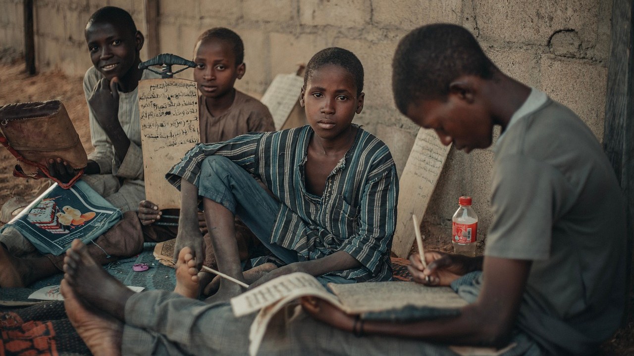 Children at a Chrysolite Foundation outreach in Ibadan